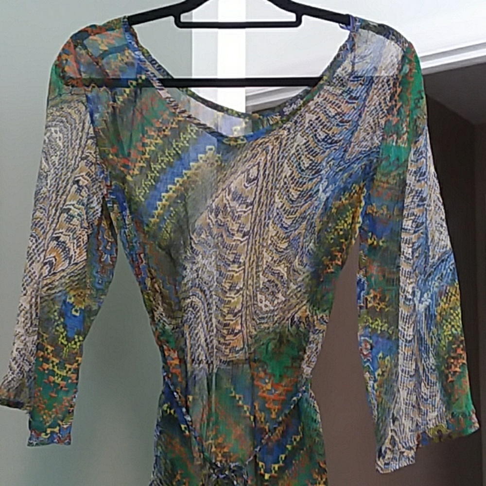Sheer Lucky Brand Top
